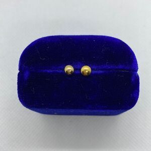 💛 Gold Plated Dome Earrings